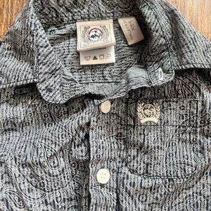 Baby Boys Cinch Button Down